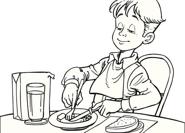 عکس از نقاشی غذا
