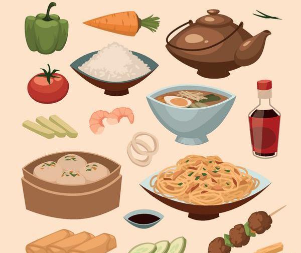 عکس از نقاشی غذا