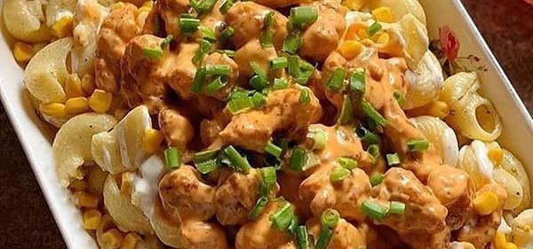 عکس غذا سالاد ماکارونی