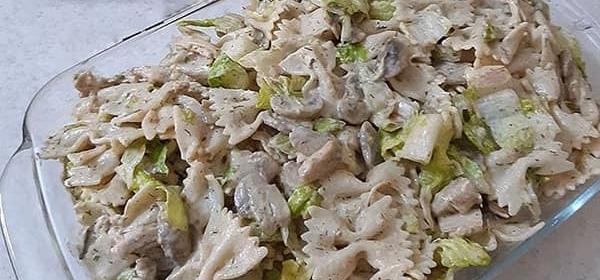 عکس غذا سالاد ماکارونی