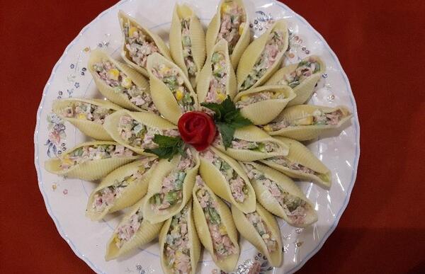 عکس غذا سالاد ماکارونی