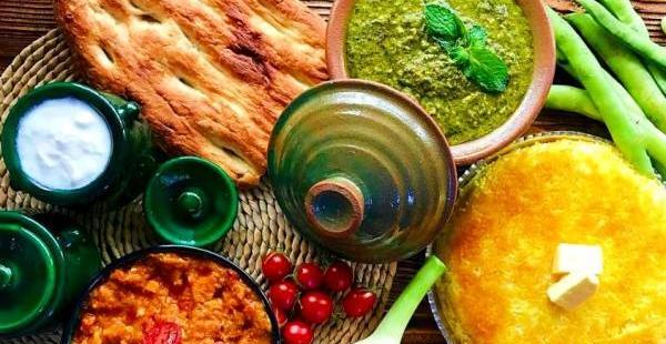 عکس از غذاهای محلی گیلان