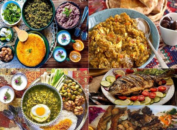 عکس از غذاهای محلی گیلان