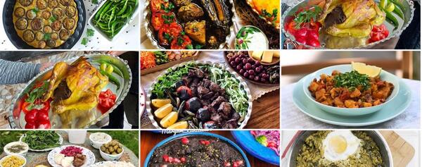 عکس از غذاهای محلی گیلان