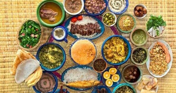 عکس از غذاهای محلی گیلان