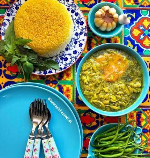 عکس از غذاهای محلی گیلان