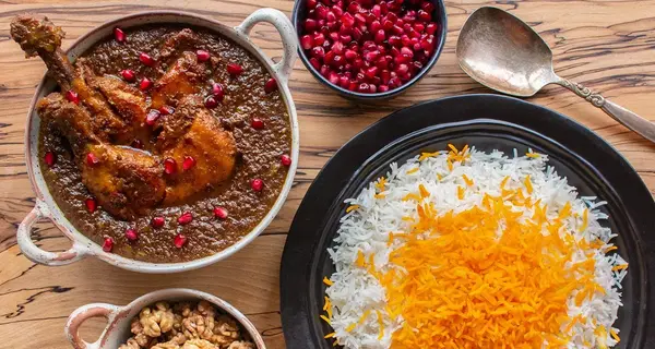 عکس غذا مرغ ترش