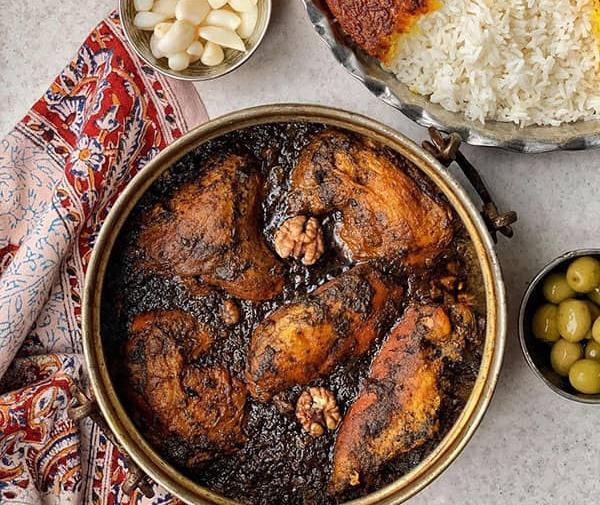 عکس غذا مرغ ترش