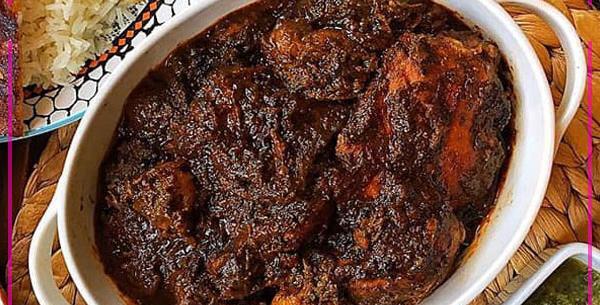 عکس غذا مرغ ترش