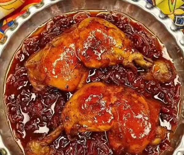 عکس غذا مرغ ترش
