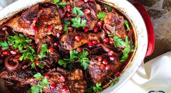 عکس غذا مرغ ترش