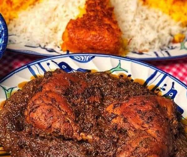 عکس غذا مرغ ترش