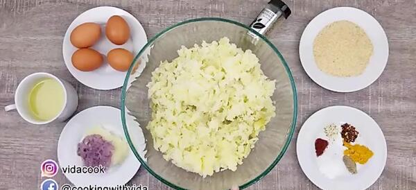 عکس غذا کوکو سیب زمینی