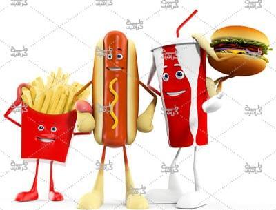 دانلود عکس غذا فست فود