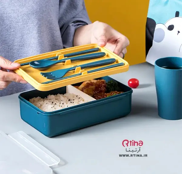 عکس ظرف غذا برای مدرسه دخترانه