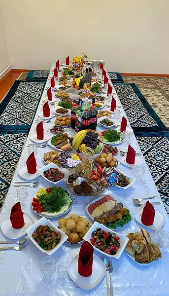 عکس سفره غذای شیک