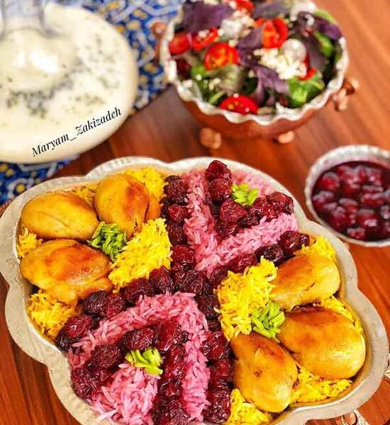 عکس سفره غذا طبیعی