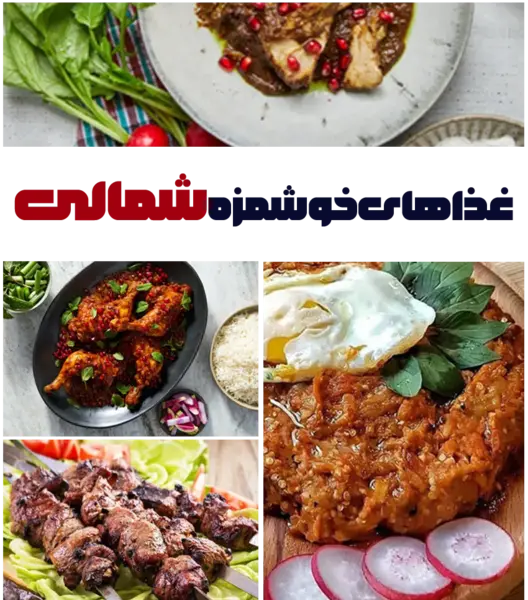 عکس غذاهای شمالی