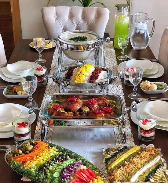 عکس غذاهای شیک و مجلسی