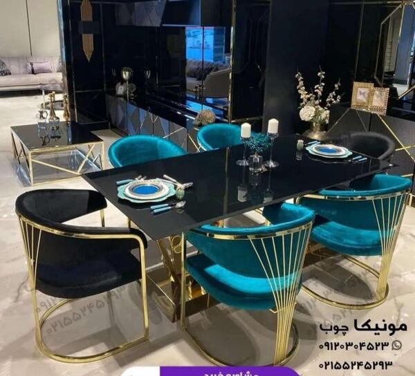 عکس تزیین میز غذا شیک