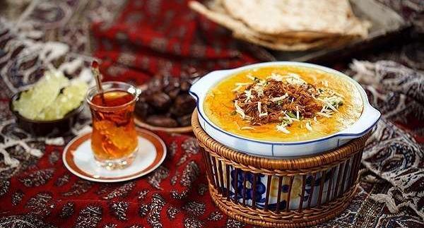 عکس سفره غذا سنتی