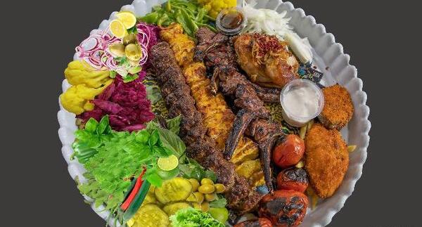عکس غذا دونفره در رستوران