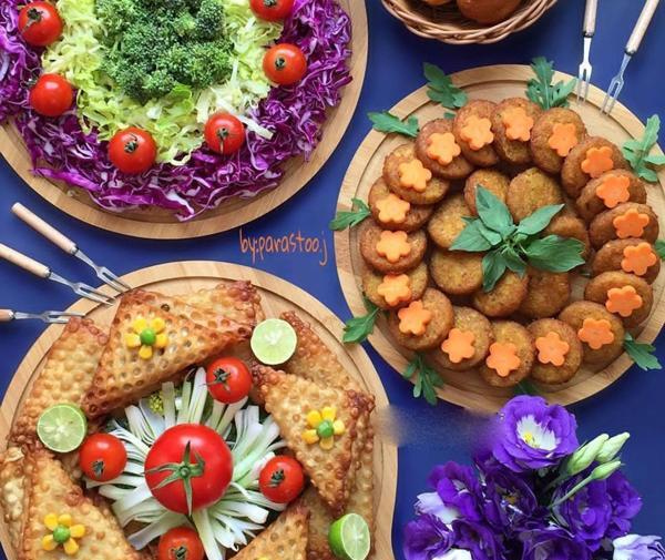 عکس زیباترین غذای