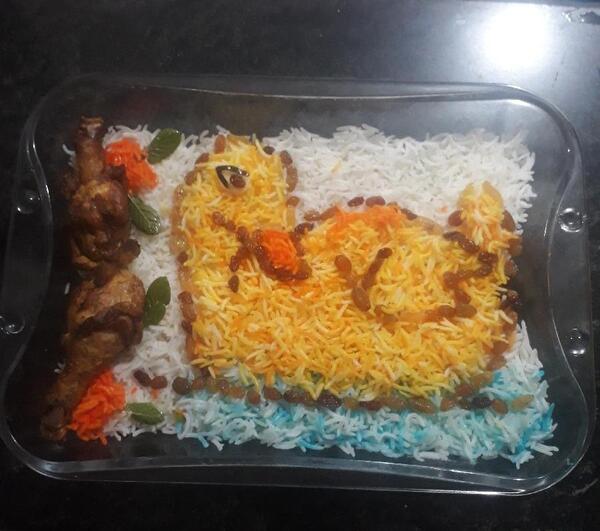 عکس زیباترین غذای