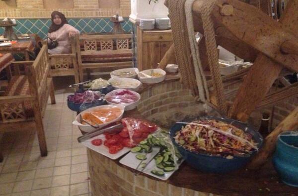 عکس غذا در رستوران دونفره