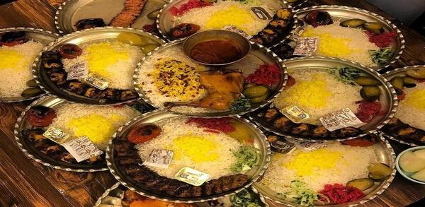 عکس غذا در رستوران دونفره