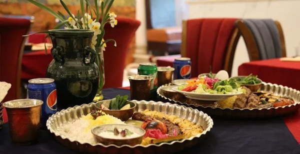 عکس غذا در رستوران دونفره