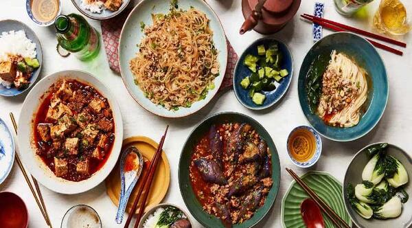 عکس غذای چینی