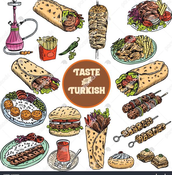 عکس غذا در ترکیه