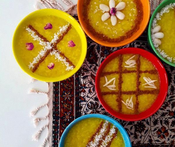 عکس تزیین غذا نی نی سایت
