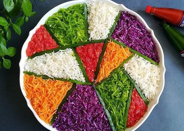عکس تزیین غذا نی نی سایت