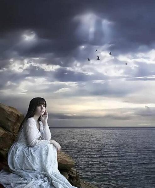 عکس دریای غمگین