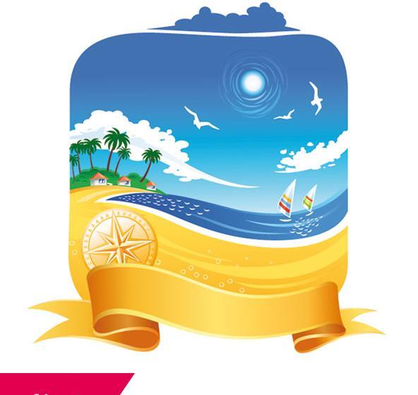 عکس موج دریا کارتونی