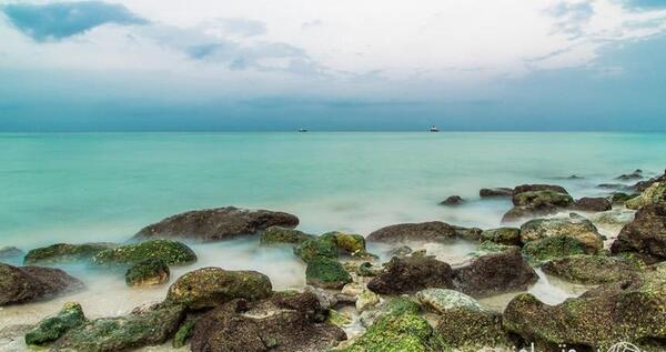عکس دریا جزیره کیش