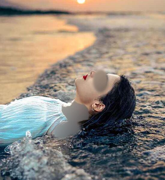 ایده عکس لب دریا دونفره