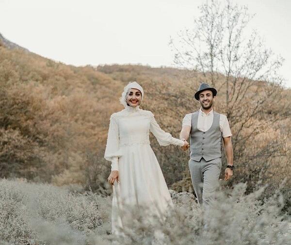 عکس عروسی دریا مرادی دشت