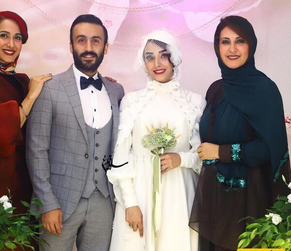 عکس عروسی دریا مرادی دشت