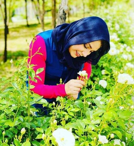 عکس دریا مقبلی و همسرش