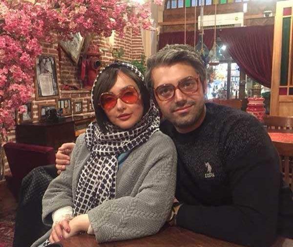 عکس دریا مقبلی و همسرش