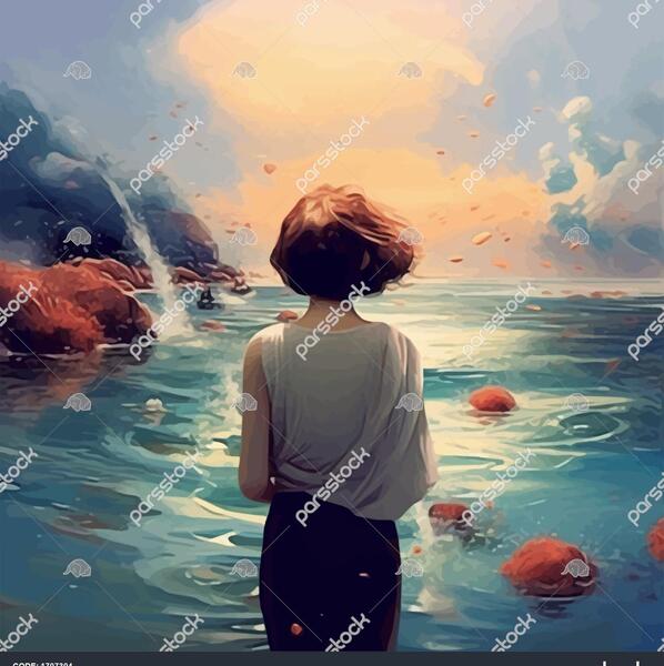 عکس از دریا هنری