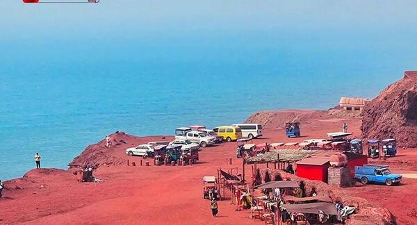 عکس دریای سرخ قشم