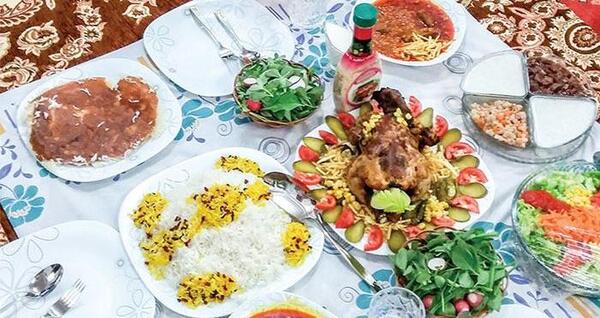 عکس سفره های غذای ایرانی
