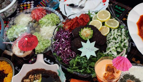 عکس سفره های غذای ایرانی