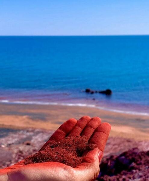 عکس دریای سرخ هرمزگان