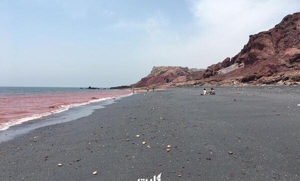 عکس دریای سرخ هرمزگان