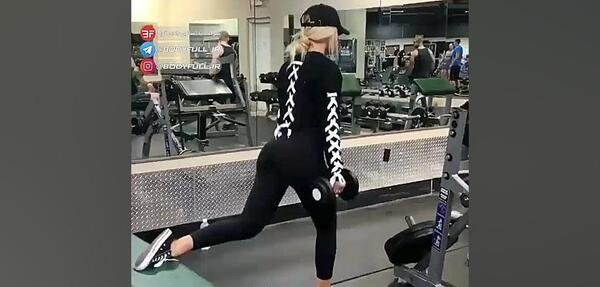 عکس بدنسازی دخترونه اینستاگرام